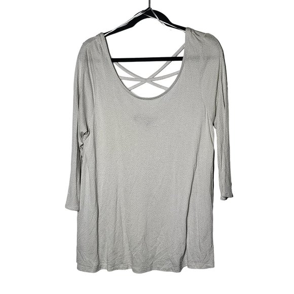 Jennifer Lopez Tops - Jennifer Lopez Glacier Silver Embellished Blouse Size 0X Bling New Years‎ NWT